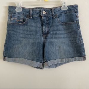faded glory jean shorts size 8